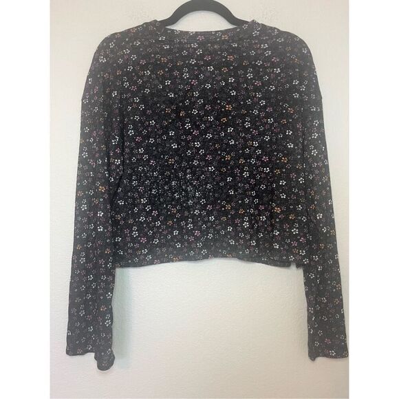 New Electric & Rose Lane Floral Long Sleeve Tee - Picture 6 of 6